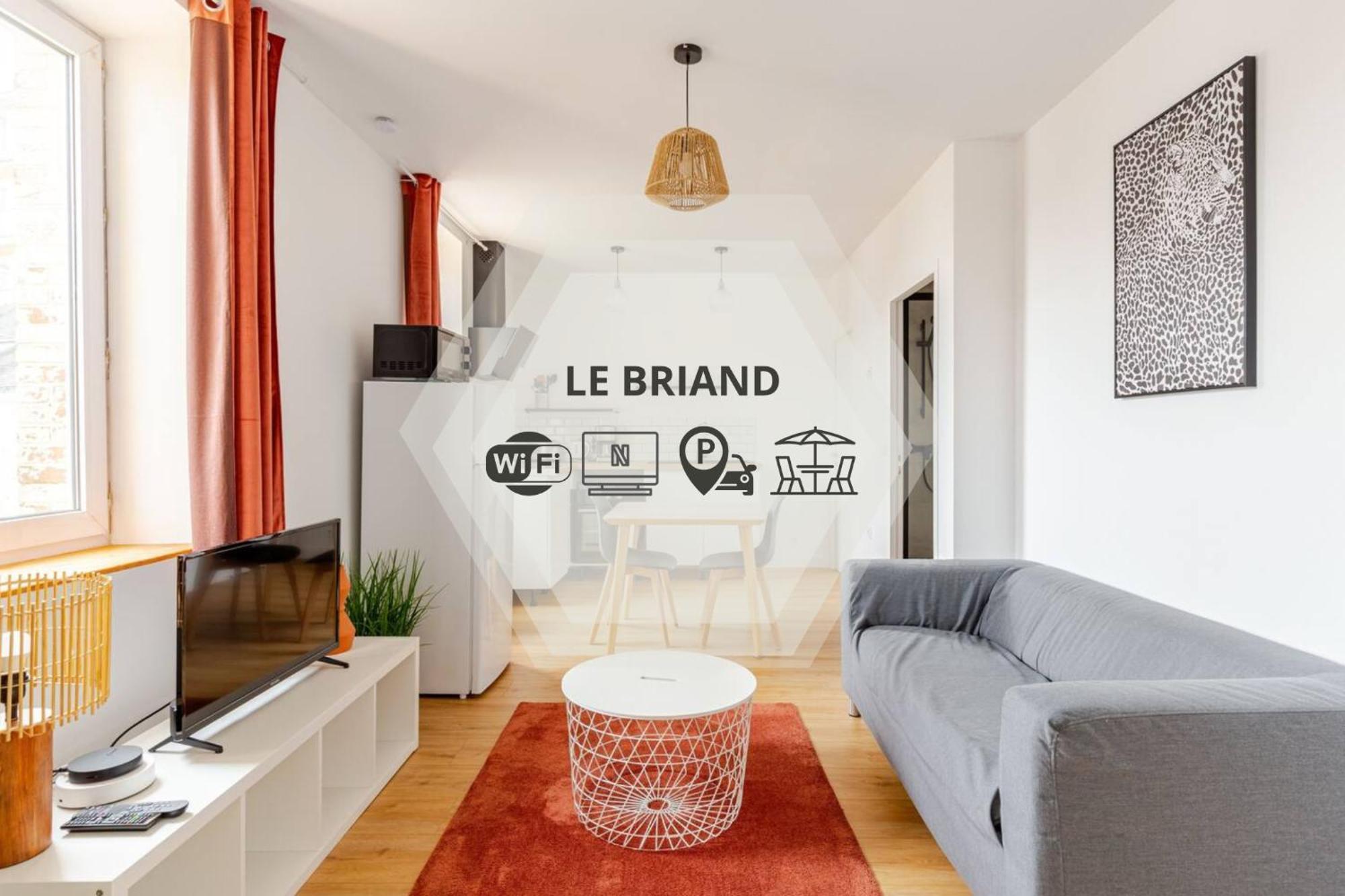 Le Briand - Centre - Calme - Terrasse Saint-Nazaire (Loire-Atlantique)